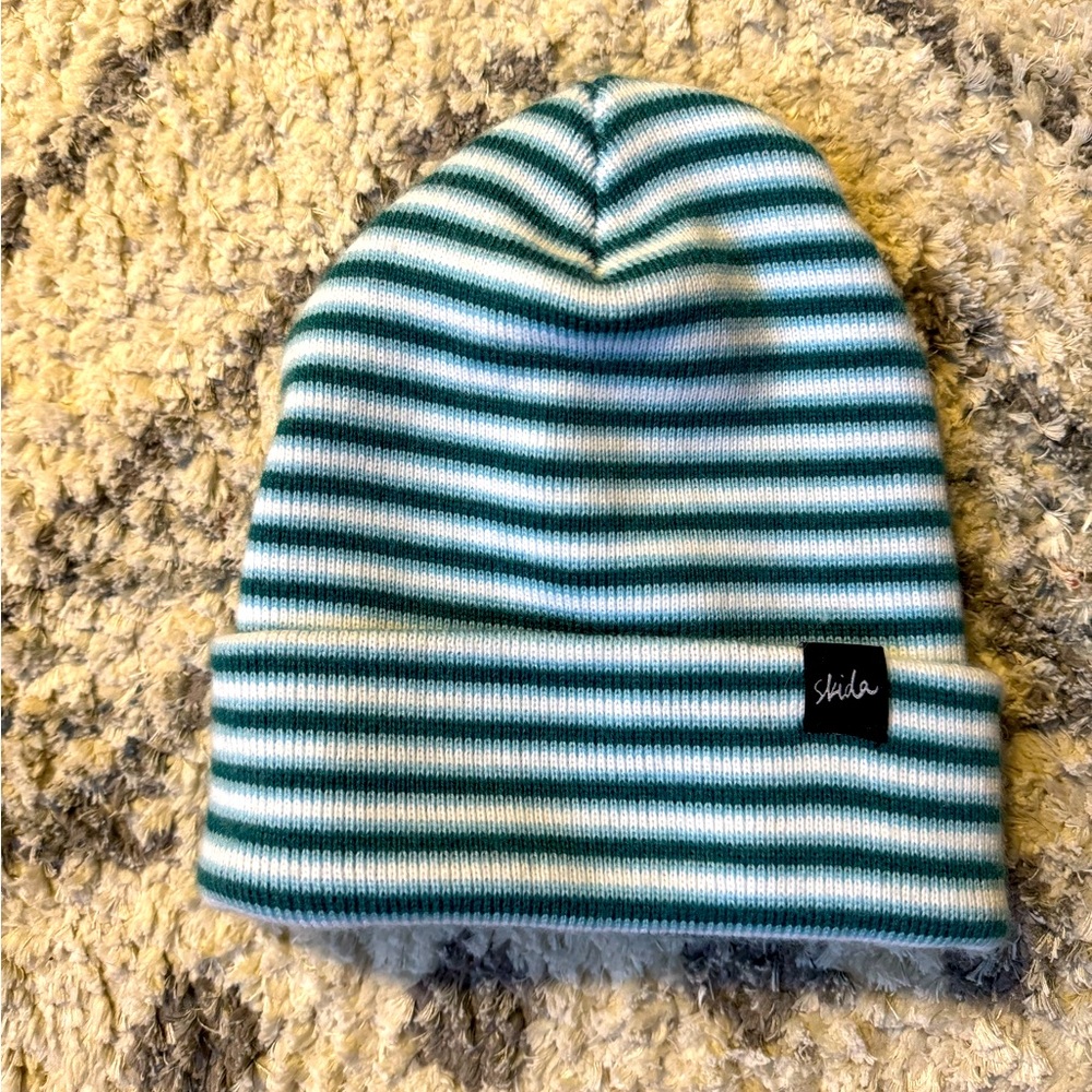 EUC Skida striped beanie